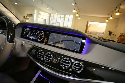 최신 맵이 탑재 된 벤츠 s350d! / 부산 금정