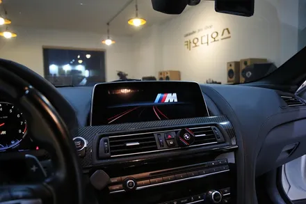 BMW F06 6시리즈 M6 B&O  포칼 카오디오 튜닝, NBT 안드로이드 올인원, 애플 카플레이 동시 시공 / 부산 금정