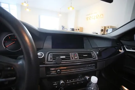 블루투스 없는 BMW F10 520d 안드로이드 올인원 작업하니 좋은데요? / 부산 금정