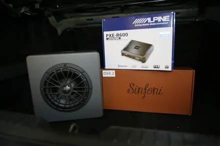 쉐보레 크루즈 신포니 카오디오, 알파인 DSP 앰프 풀 튜닝기 / 부산 금정
