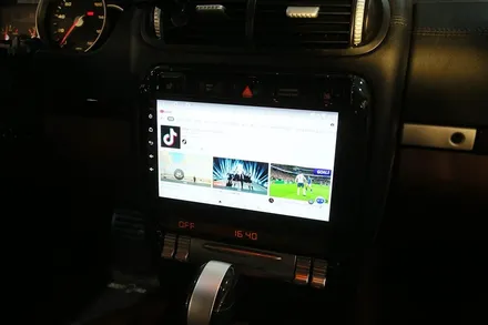 포르쉐 카이엔 안드로이드 올인원과 3D 어라운드 뷰 설치기 / 부산 금정