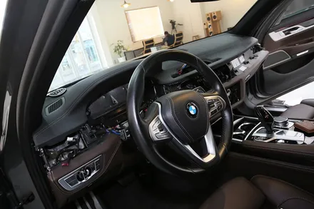 BMW G12 730Ld 엔진 방음 / 부산 금정