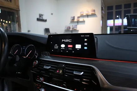 BMW 620d ID7 네비게이션, 안드로이드 올인원으로 대체합니다. / 부산 금정