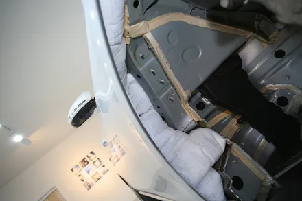 벤츠 E클래스 E300 자동차 실내 전체 방음을 하면 조용해질까? / 부산 금정