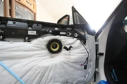 BMW 420i 컨버터블 AVI 카오디오, 회오리 앰비언트 트위터 튜닝 / 부산 금정