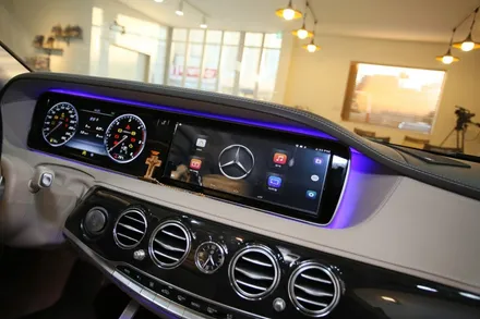 최신 맵이 탑재 된 벤츠 s350d! / 부산 금정
