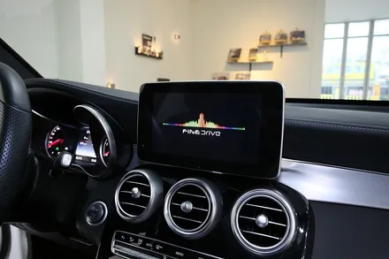 벤츠 glc 250d 내비게이션이 터치와 평생 무료 업데이트가 된다고? / 부산 금정
