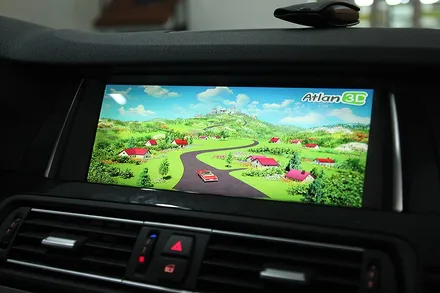 BMW 520D 네비게이션, 부산 BMW 네비매립 아이머큐리! / 부산 금정