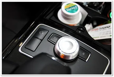 벤츠 E클래스 E350 네비게이션 매립 / 부산 금정