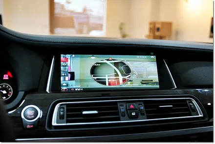 bmw 740d 필수작업 네비매립!! / 부산 금정