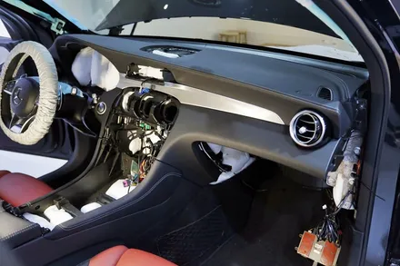 벤츠 glc 43 amg 쿠페 조용함을 깨우다..! / 부산 금정