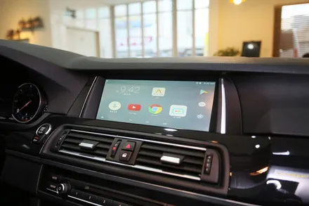bmw 520d m스포츠패키지에 안드로이드  m2c 겟잇!! / 부산 금정