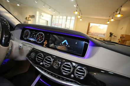 최신 맵이 탑재 된 벤츠 s350d! / 부산 금정