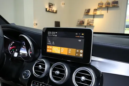 벤츠 glc 250d 내비게이션이 터치와 평생 무료 업데이트가 된다고? / 부산 금정