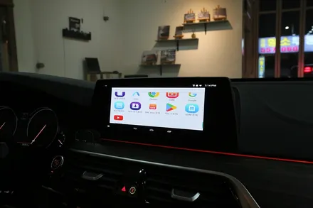 BMW 620d ID7 네비게이션, 안드로이드 올인원으로 대체합니다. / 부산 금정