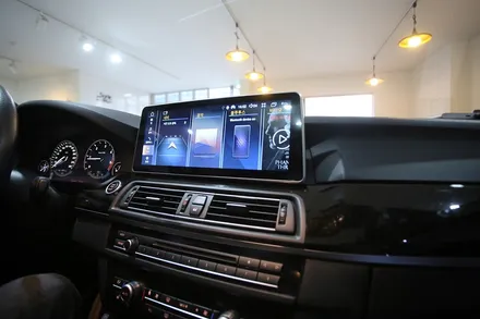 블루투스 없는 BMW F10 520d 안드로이드 올인원 작업하니 좋은데요? / 부산 금정