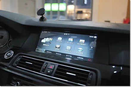 bmw 5시리즈 520d 순정 네비게이션 탈출! / 부산 금정