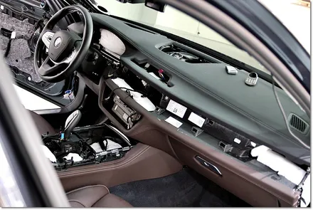 bmw 730d 방음 할까 말까 / 부산 금정