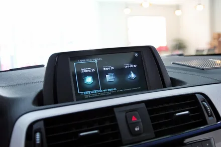 부산 bmw 118d 네비매립은 아틀란 네비게이션으로 / 부산 금정