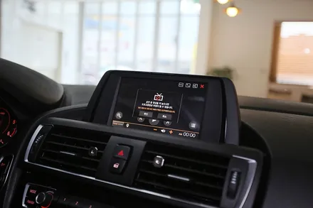 bmw 1시리즈 118d, 터치 네비게이션으로! / 부산 금정