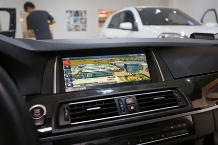 bmw 520d, 확 바뀐 내비게이션! / 부산 금정