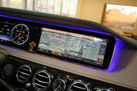 최신 맵이 탑재 된 벤츠 s350d! / 부산 금정