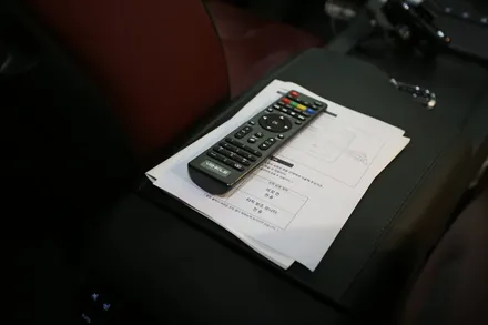 팰리세이드 후석 엔터테인먼트 시스템은 천장모니터죠! / 부산 금정