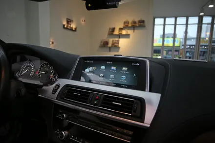 아직 bmw 640d 내비게이션, 순정 쓰시나요? / 부산 금정