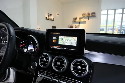 벤츠 glc 250d 내비게이션이 터치와 평생 무료 업데이트가 된다고? / 부산 금정