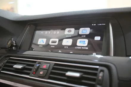 지도 업데이트 무료, BMW F10 520d 내비게이션은 아틀란 써야죠! / 부산 금정