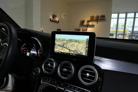 벤츠 glc 250d 내비게이션이 터치와 평생 무료 업데이트가 된다고? / 부산 금정