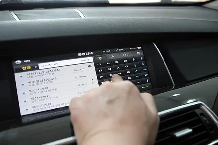 BMW GT 엔링크2 HUD 네비게이션 매립 / 부산 금정