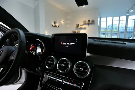 벤츠 glc 220d 아이나비 x3 인스톨 후기입니다. / 부산 금정
