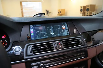 BMW F10 520d 무선 카플레이, 안드로이드 오토 가능합니다. / 부산 금정