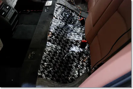 BMW 5시리즈 효율적 자동차방음 / 부산 금정