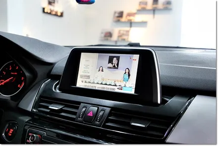 부산 수입차 내비매립 bmw 네비게이션 바꾸러 오세요 / 부산 금정