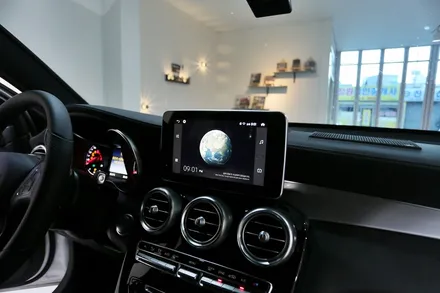 벤츠 glc 220d 아이나비 x3 인스톨 후기입니다. / 부산 금정