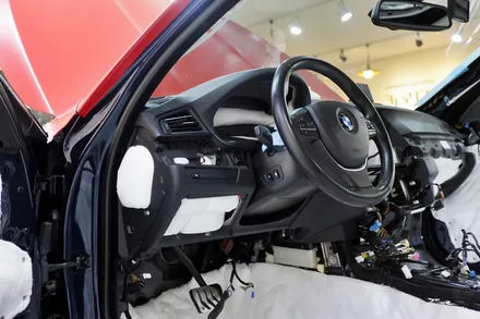 bmw 520d 차량방음을 통한 주행감 개선이 가능하다면? / 부산 금정