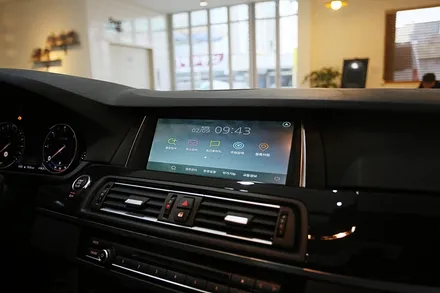 bmw 520d m스포츠패키지에 안드로이드  m2c 겟잇!! / 부산 금정