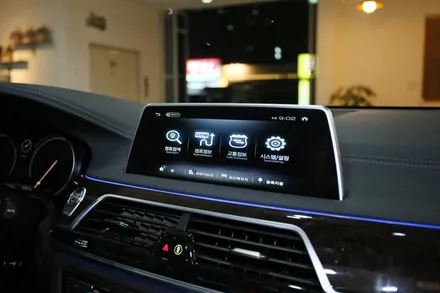 bmw 7시리즈 740d 네비게이션에 혁신을 더해줄 정보! / 부산 금정