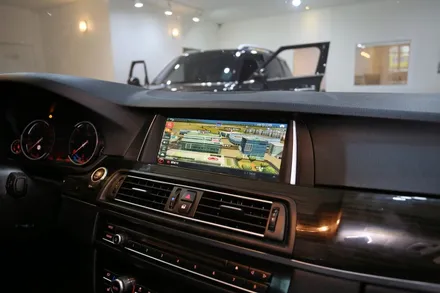 bmw 520d, 확 바뀐 내비게이션! / 부산 금정