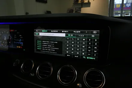 사용이 편한 W213 벤츠 E300 내비게이션이 있다! / 부산 금정