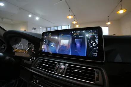 블루투스 없는 BMW F10 520d 안드로이드 올인원 작업하니 좋은데요? / 부산 금정