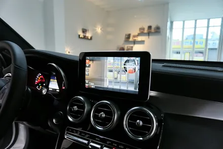 벤츠 glc 220d 아이나비 x3 인스톨 후기입니다. / 부산 금정