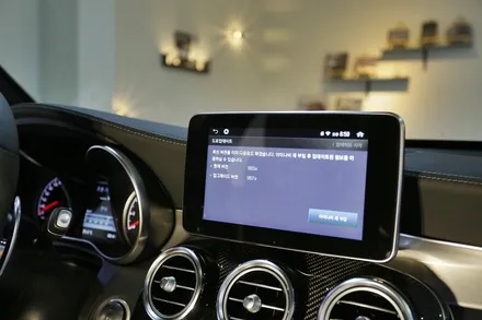 벤츠 glc43amg AR 카메라로 받아보는 길안내 / 부산 금정
