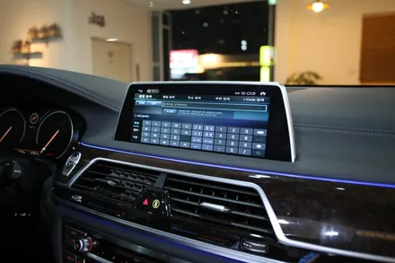 bmw 7시리즈 740d 네비게이션에 혁신을 더해줄 정보! / 부산 금정