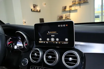 벤츠 glc 250d 내비게이션이 터치와 평생 무료 업데이트가 된다고? / 부산 금정