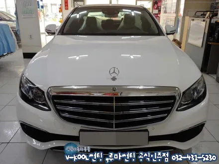 인천 수입차썬팅 벤츠E300 브이쿨썬팅+루마 버텍스500 시공