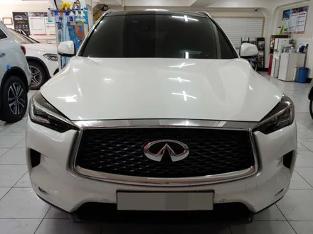 인천 인피니티 QX50 썬팅재시공 KCC필름 제거 후 루마 버텍스650
