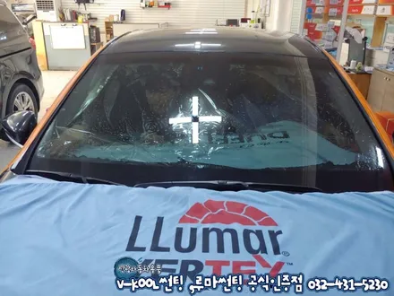 그랜저IG 루마 래티튜드 썬팅 인천 블랙박스 QXD3000장착